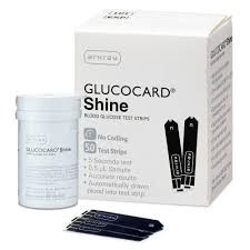 Glucocard Shine Test Strips