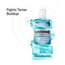 Listerine Ultraclean Mouthwash Cool Mint 1L