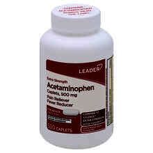 Extra Strength Acetaminophen 500 Mg - 500 Caplets