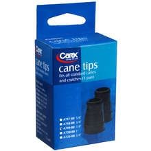 Cane Tip Eq 7/8N Black