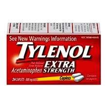Tylenol Extra Strength 500 Mg Caplet - 24 count