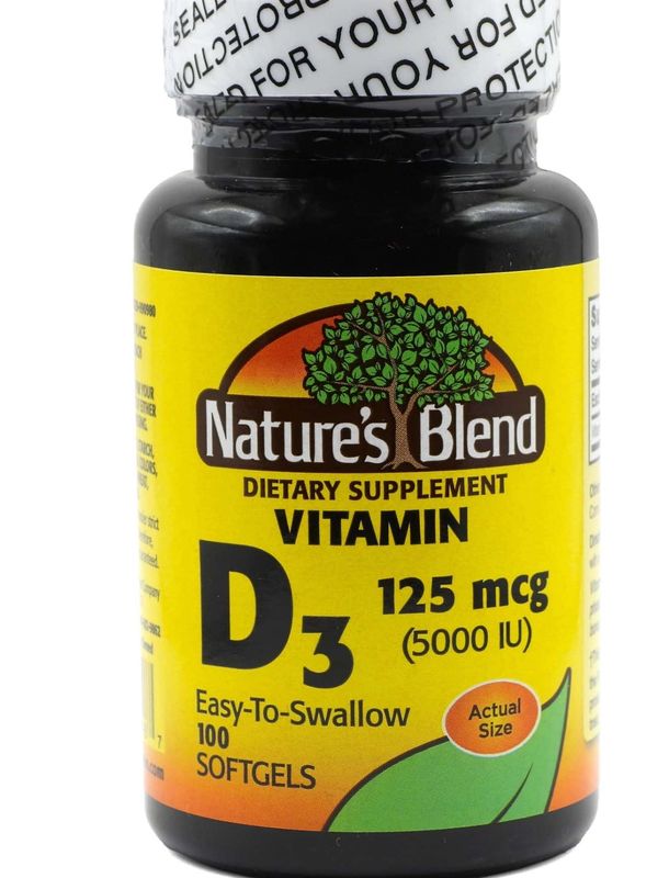 Vitamin D3 5,000 Unit Softgel
