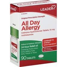 All Day Allergy 10 Mg Tablet - 90 tablets