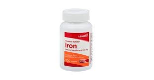 Iron - Ferrous Sulfate 65 Mg, 200 Tablets