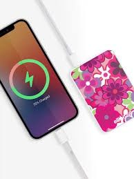 Power Bank Charger Groovy Floral