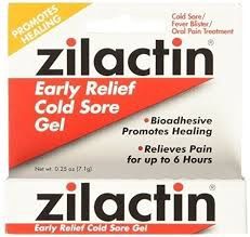 Zilactin Cold Sore Gel