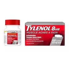 Tylenol 8 Hour Muscle Aches &amp; Pain 650 mg - 100 Caplets