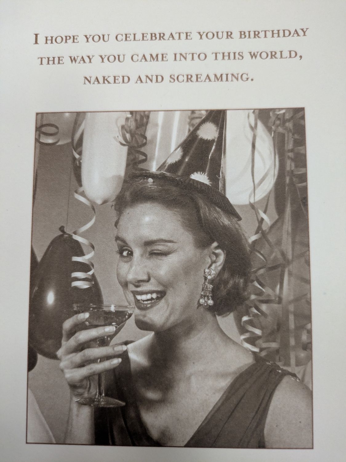 Naked And Screaming - Card SM709