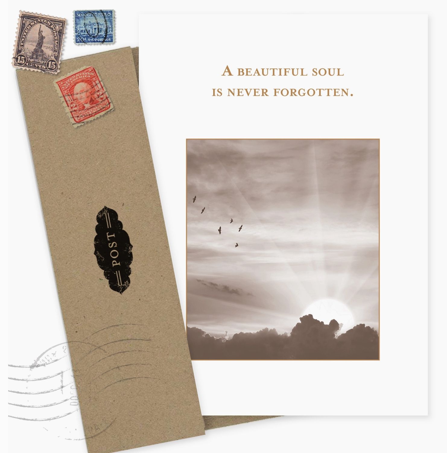 Beautiful Soul Sympathy Card- SM701