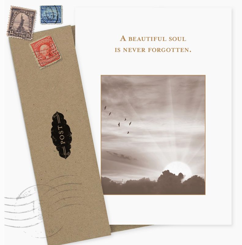 Beautiful Soul Sympathy Card- SM701