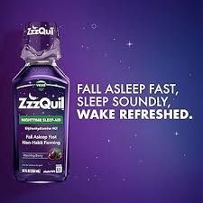 Vicks Zzzquil Nighttime Sleep Aid 12oz.