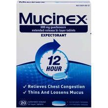 Mucinex 600Mg Tablet 12 Hour