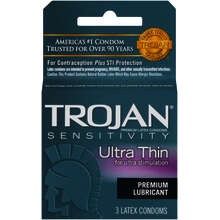Trojan Ultra Thin Condom 3ct.