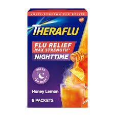 Theraflu Flu Relief Max Strength Nighttime Honey Lemon
