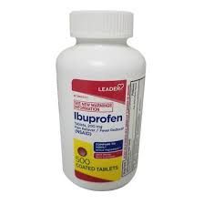Leader Ibuprofen 200 Mg Coated Tablet - 500ct.