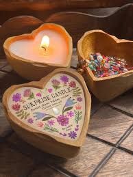 Surprise Candle - Heart Shaped