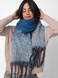 Cuddle Up Cozy Scarf Blue