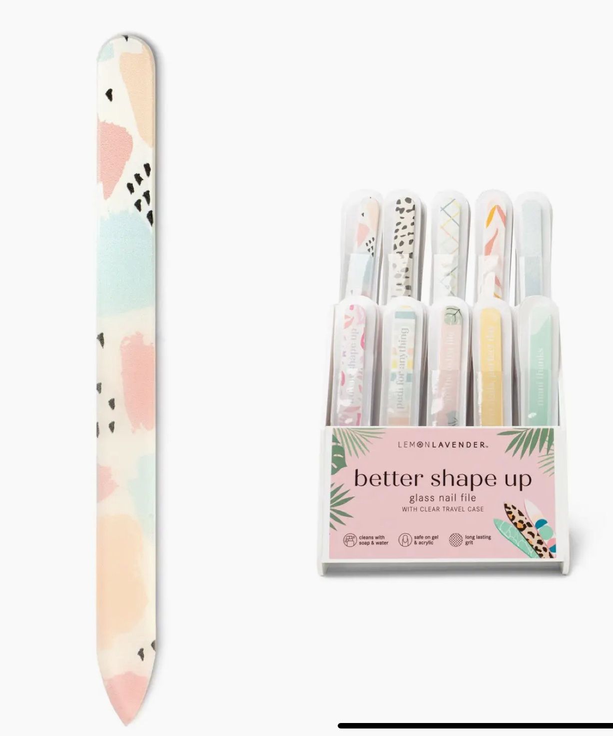 Glass Nail  File Assorted