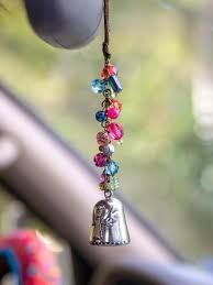 Beaded Car Charm - Someone To Watch Over Me