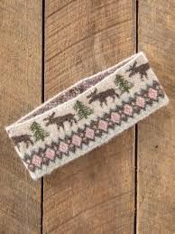 Head Warmer Pink Moose