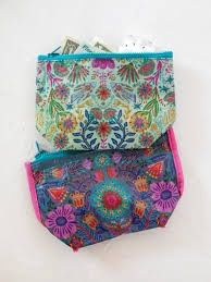 Reversible Zip Pouch - Small Floral