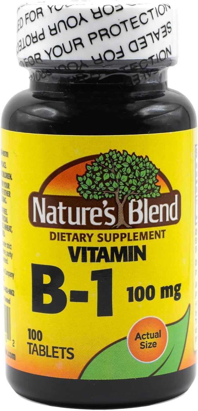 Vitamin B-1 - 100 Mg  - 100 Tablets