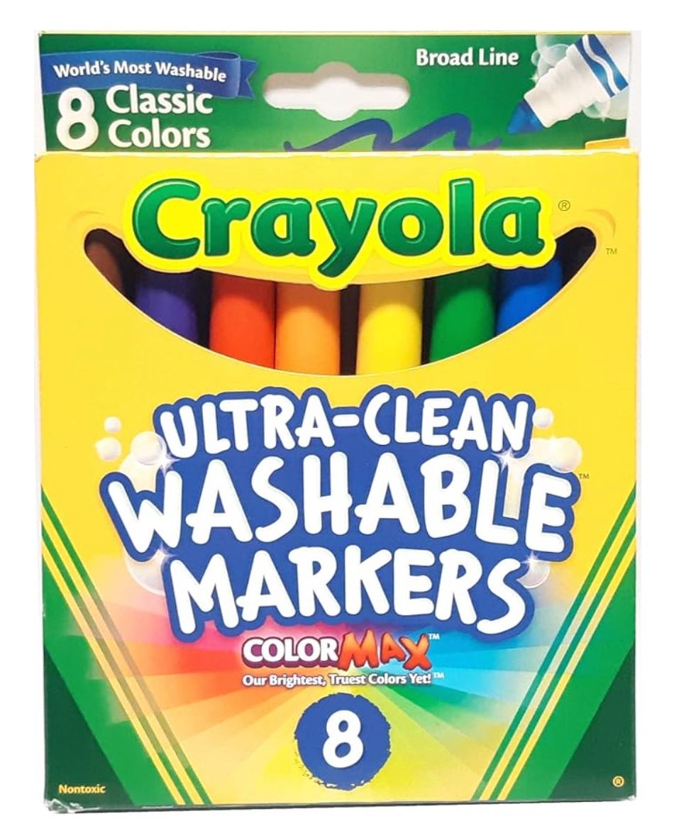 Washable Crayola Markers 8