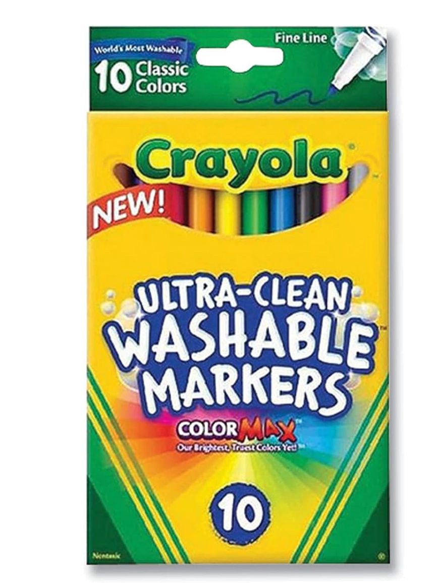 Crayola Markers Fine Line set of 10