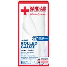 Bandaid  Rolled Gauze 4Inx2.5Yds
