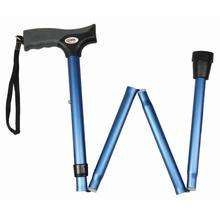 Cane Soft Grip Black Blue
