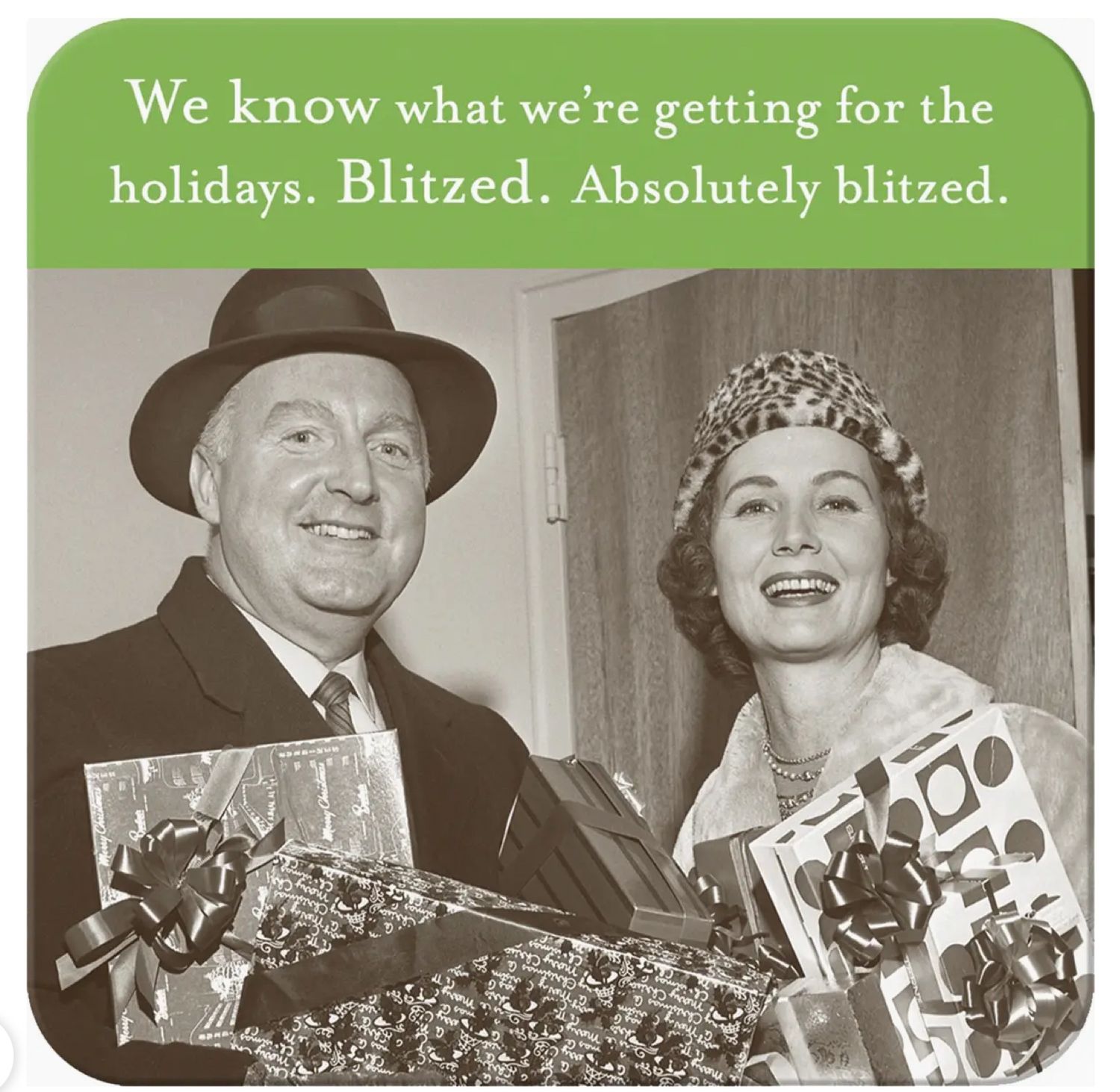 Absolutely Blitzed Coaster