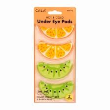 Hot &amp; Cold Eye Pads: (Orange &amp; Kiwi) 2PK