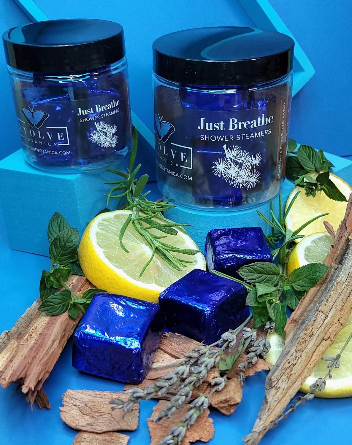 Just Breathe  Shower Steamer ( 6 per jar)