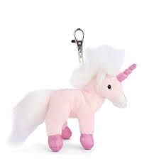 Bag Charm - Unicorn Light Pink