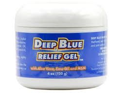 Deep Blue Relief Emu Oil Natures Blend