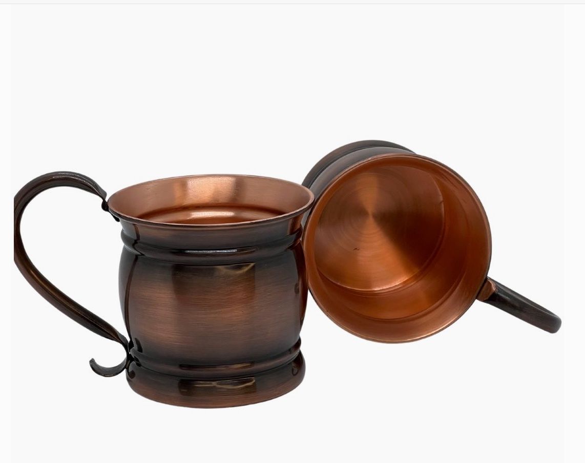 Antique Old Style Copper Mule Mug 16 oz
