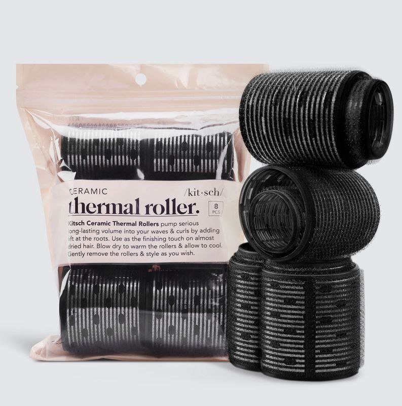 Ceramic Hair Roller 8pc Variety Pack