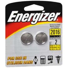 Energizer 2016 Lithium Batteries 2-Pk.