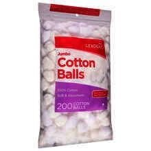 Leader Cotton Balls 200Ct. Jumbo