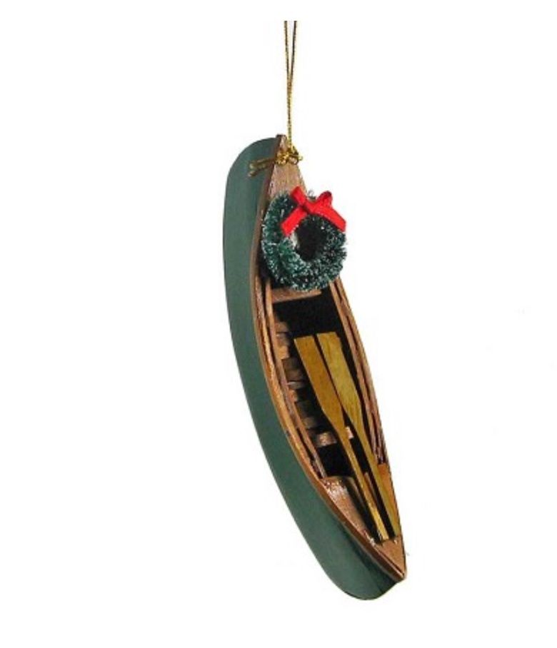 Canoe Ornament