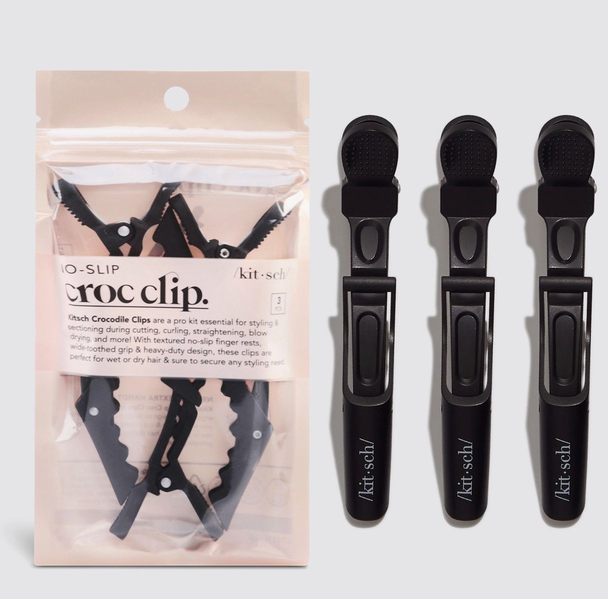 No Slip Croc Clip  3 Pc