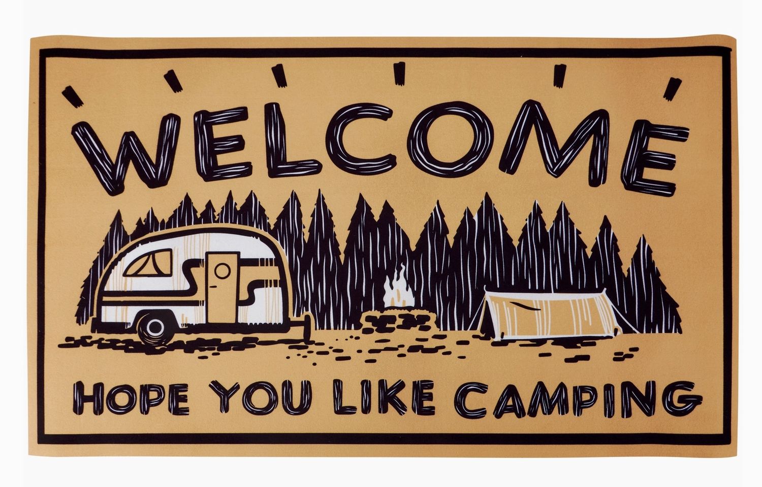 Hope You Like Camping Mat