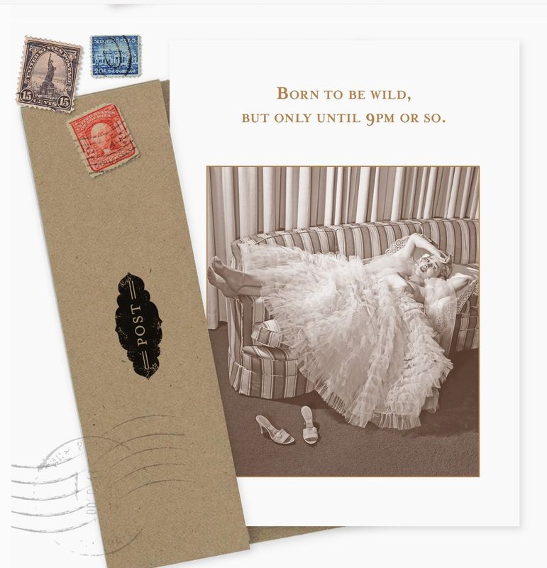 Born To Be Wild Birthday Card SM733