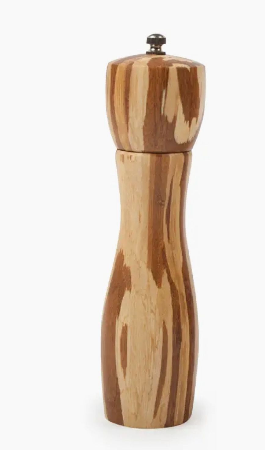 8" Crushed Bamboo Pepper Mill