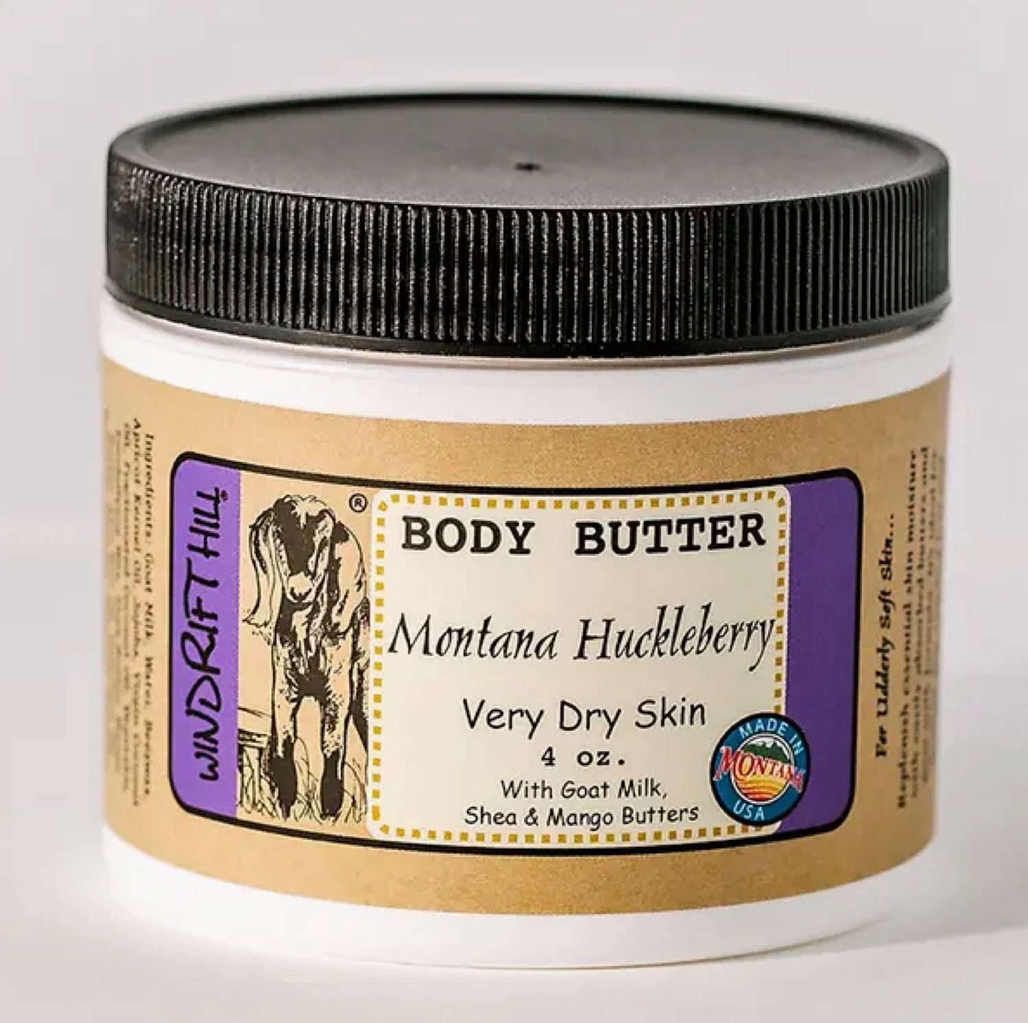 Montana Huckleberry Body Butter
