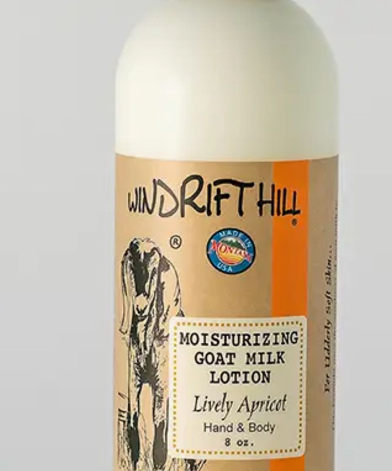Lively Apricot Goat Milk Lotion