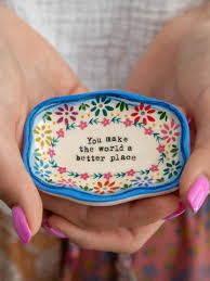 Trinket Dish - You Make The World A Better Place