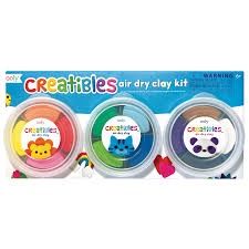 Creatibles Air Dry Clay Kit - 3 Pack