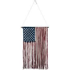 Flag Macrame Wall Hanging