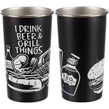I Drink Beer And Grill Things Cup